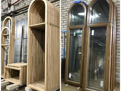 Производство деревянных окон и дверей
